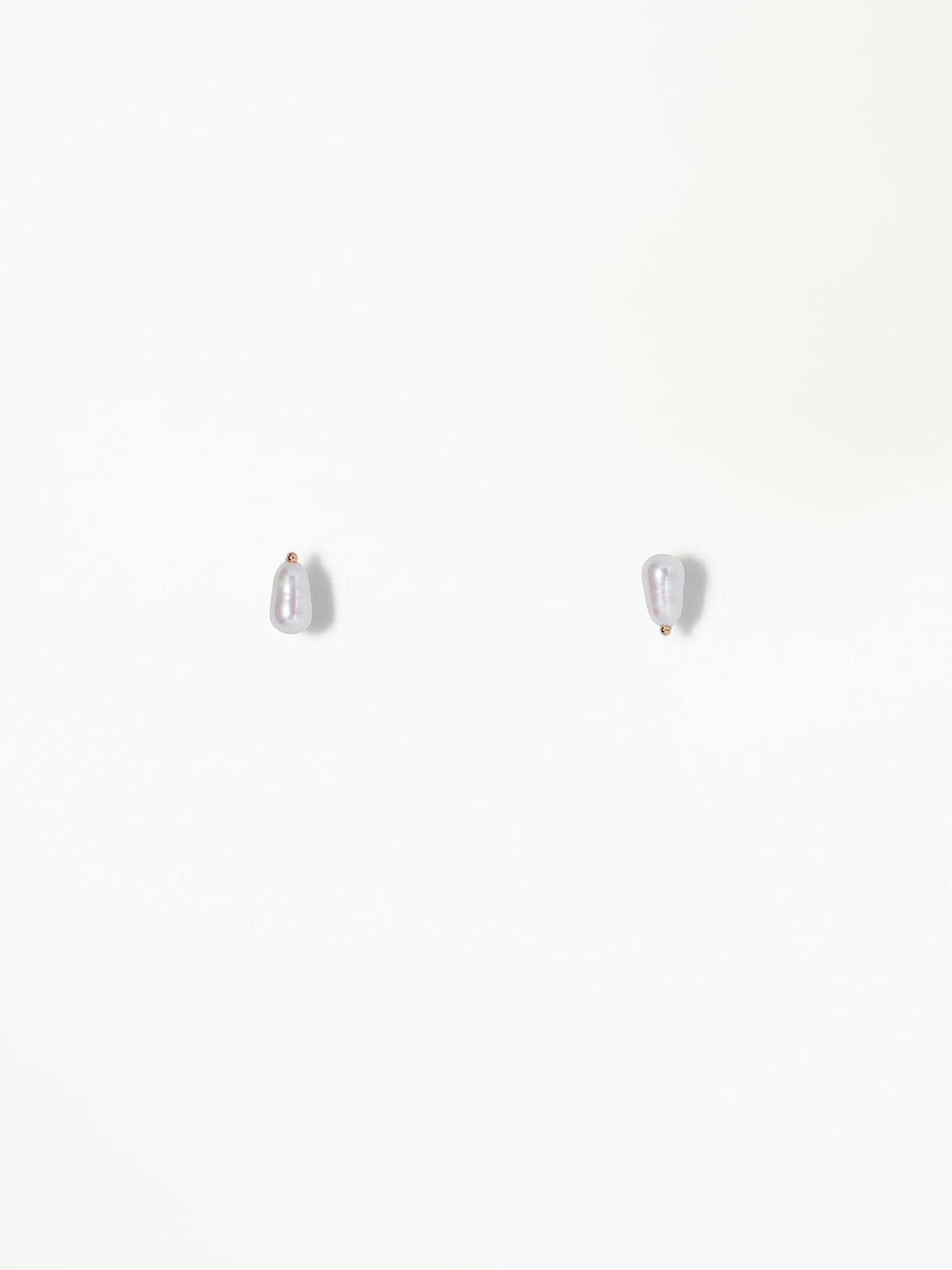 Irregular Pearl Earrings